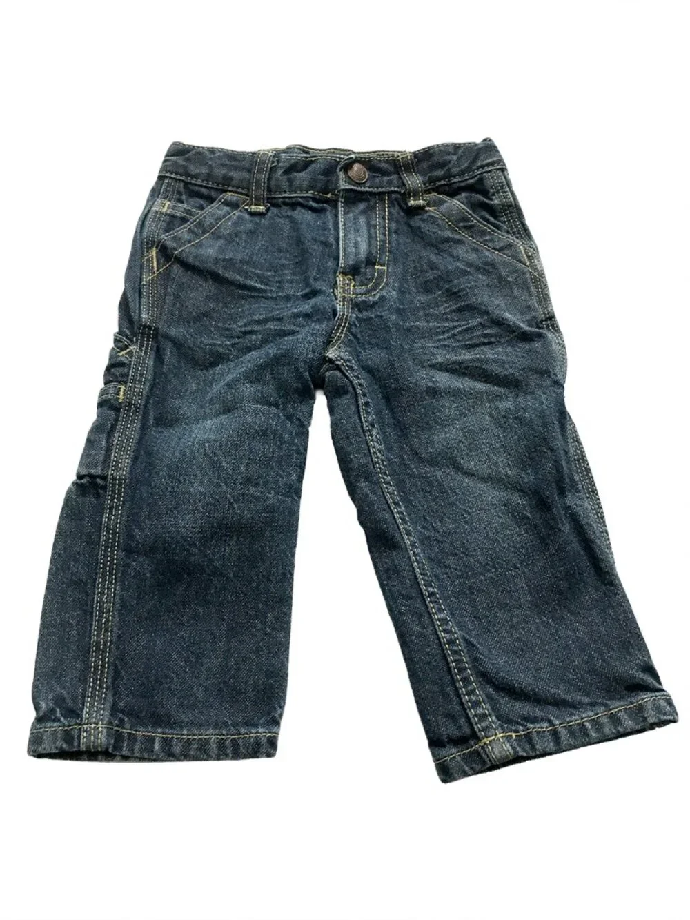 OshKosh Boy's Denim Carpenter Pants Size 12 Months